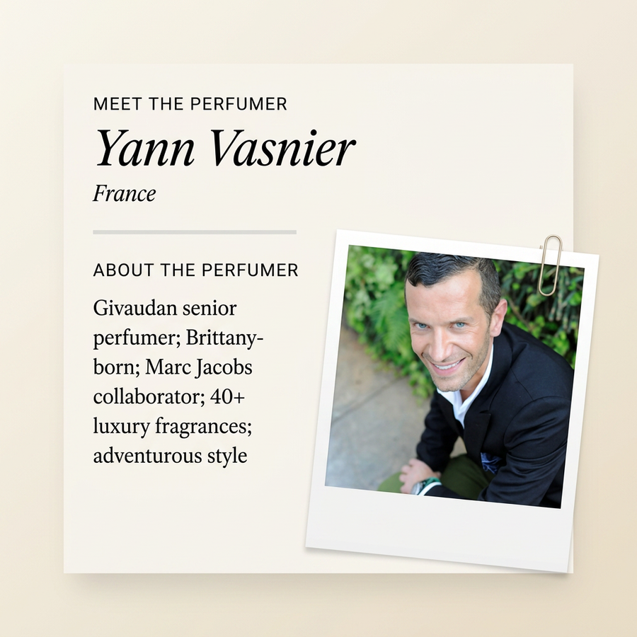 Yann Vasnier perfumer profile