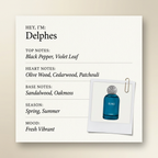 L'OBJET Delphes fragrance profile card