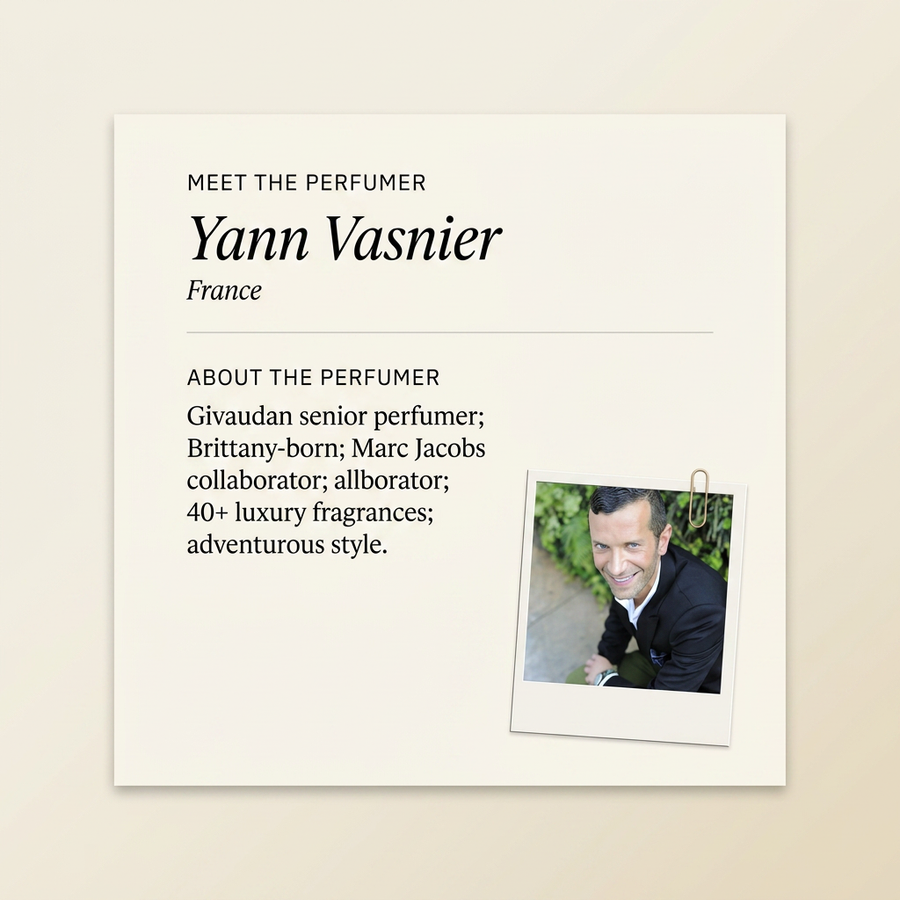 Yann Vasnier perfumer profile