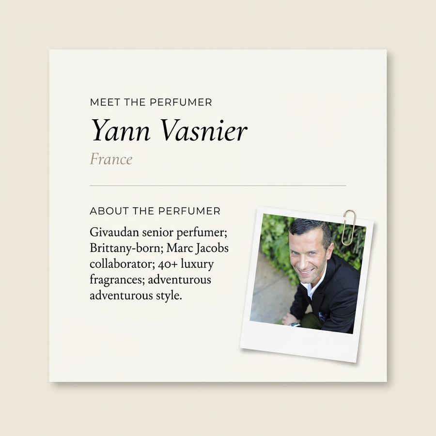 Yann Vasnier perfumer profile
