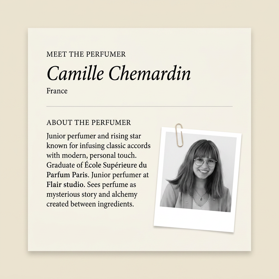 Camille Chemardin perfumer profile