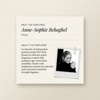 Anne-Sophie Behaghel perfumer profile