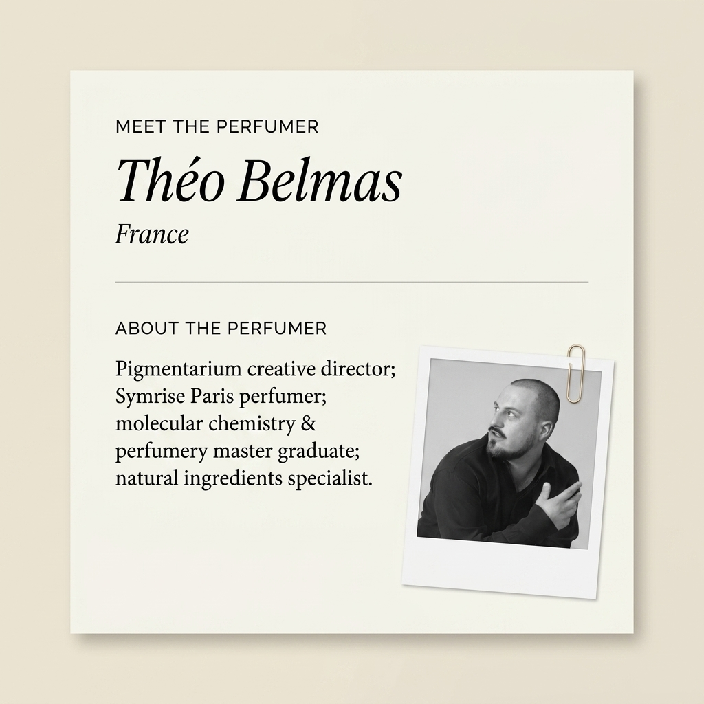 Théo Belmas perfumer profile