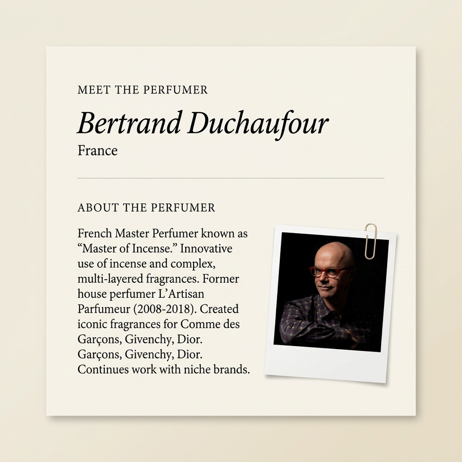 Bertrand Duchaufour perfumer profile