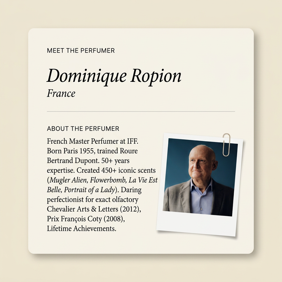 Dominique Ropion perfumer profile