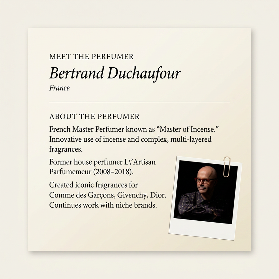 Bertrand Duchaufour perfumer profile