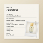 Les Eaux Primordiales Elevation fragrance profile card