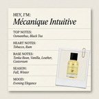 Les Eaux Primordiales Mécanique Intuitive fragrance profile card