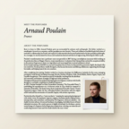Arnaud Poulain perfumer profile