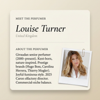 Louise Turner perfumer profile