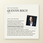 QUENTIN BISCH perfumer profile