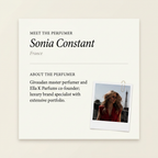 Sonia Constant perfumer profile