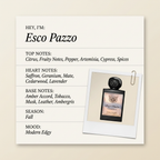 Lorenzo Pazzaglia Esco Pazzo fragrance profile card