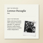 Lorenzo Pazzaglia perfumer profile