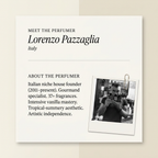 Lorenzo Pazzaglia perfumer profile