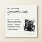 Lorenzo Pazzaglia perfumer profile