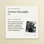 Lorenzo Pazzaglia perfumer profile