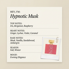 M. Micallef Hypnotic Musk fragrance profile card