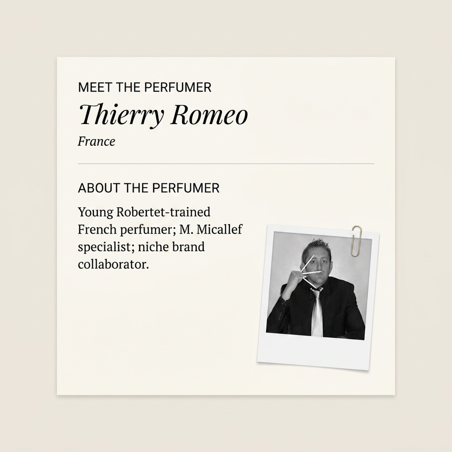 Thierry Romeo perfumer profile