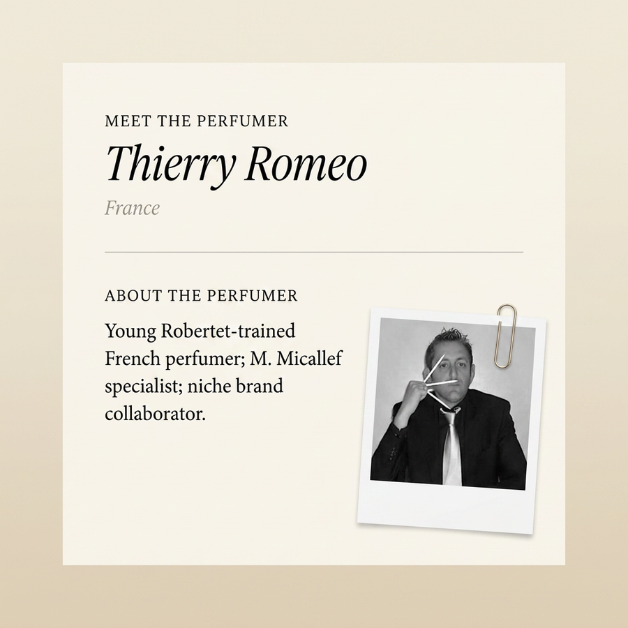 Thierry Romeo perfumer profile