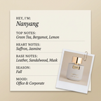 Maison de L'Asie Nanyang fragrance profile card