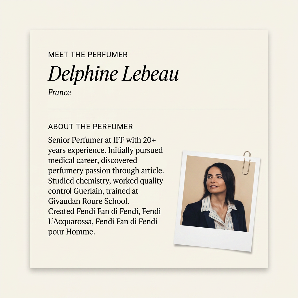 Delphine Lebeau perfumer profile