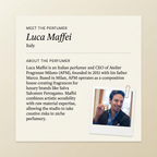 Luca Maffei perfumer profile