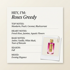 Mancera Paris Roses Greedy fragrance profile card