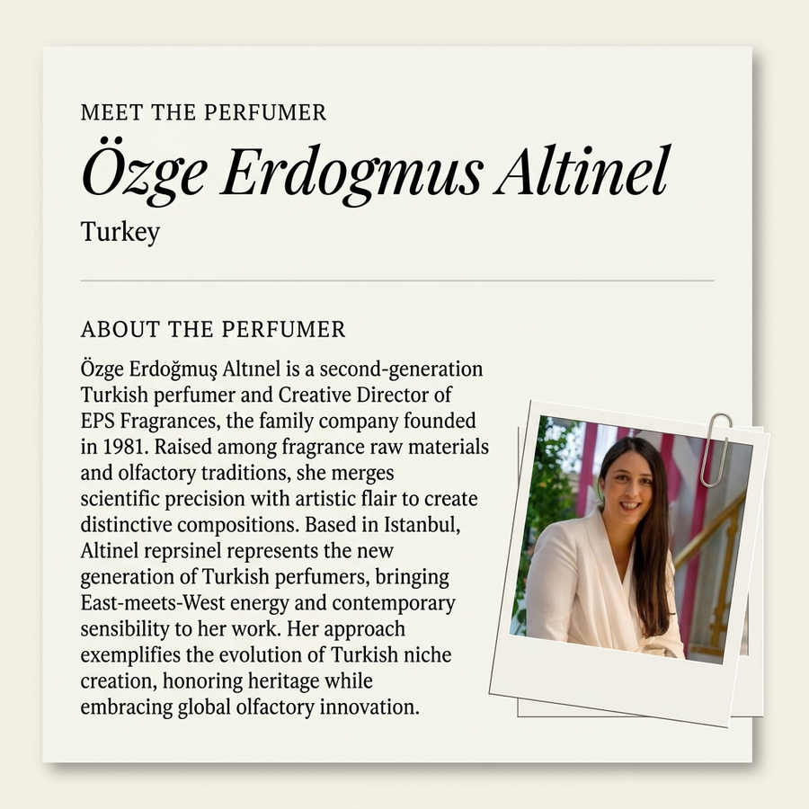 Özge Erdogmus Altinel perfumer profile