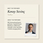 Koray Sevinç perfumer profile