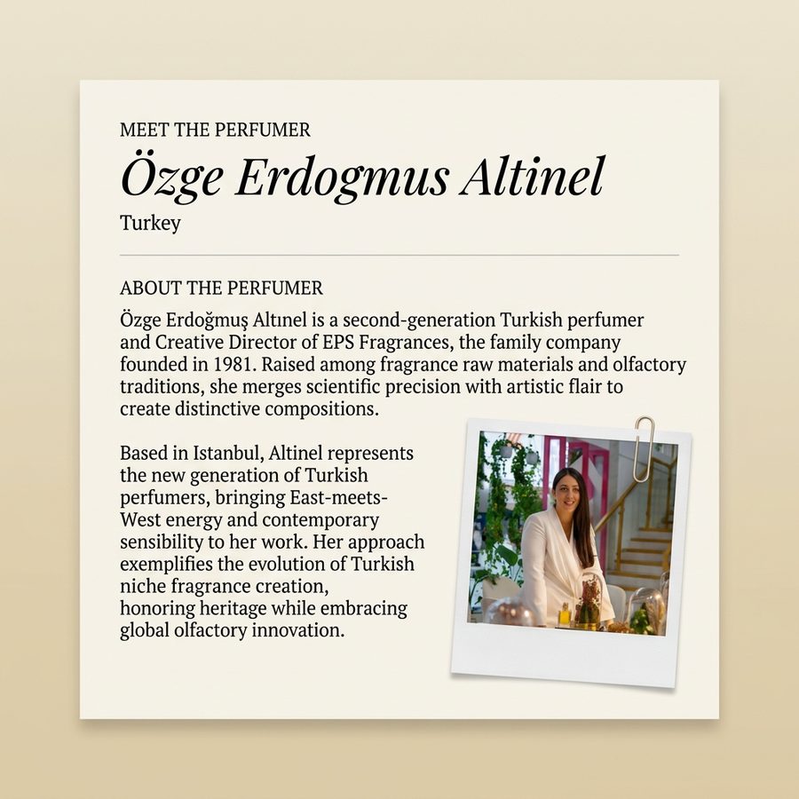 Özge Erdogmus Altinel perfumer profile
