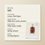 Michael Cinco M5 fragrance profile card