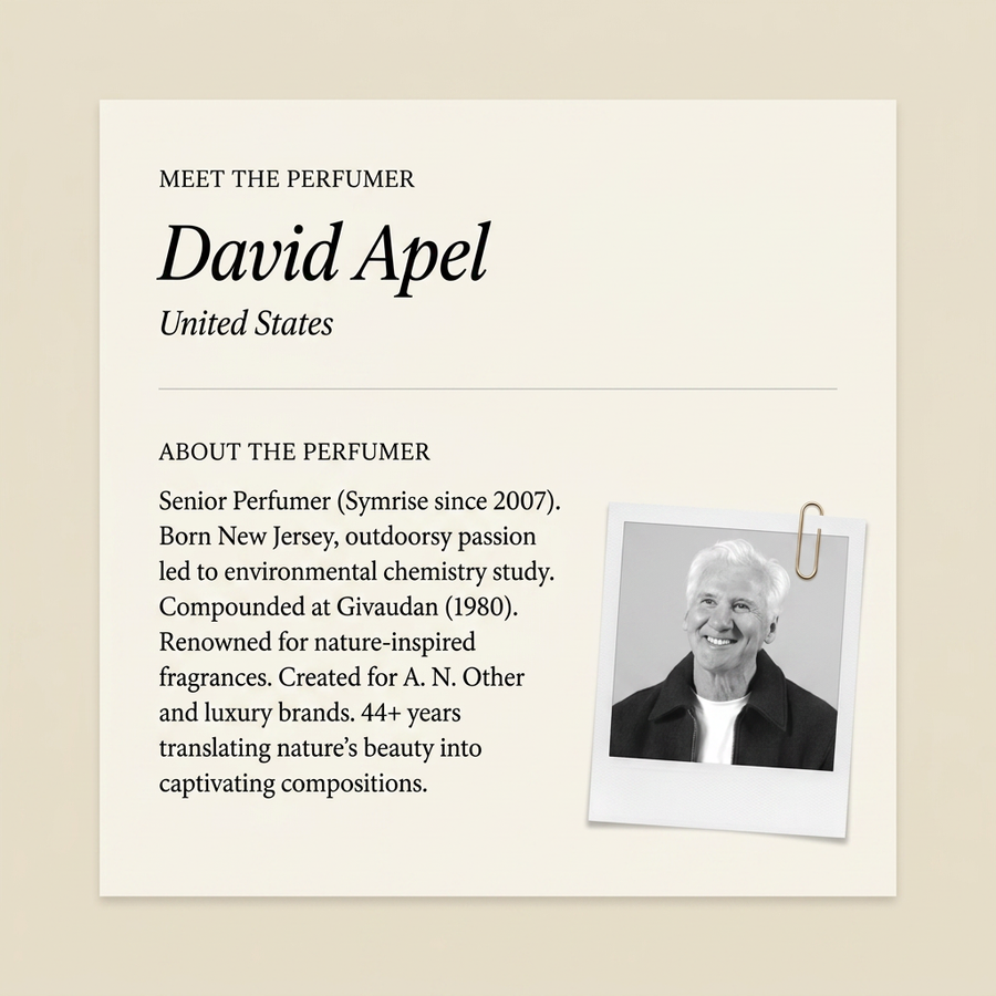 David Apel perfumer profile