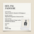 Mind Games J’ADOUBE fragrance profile card