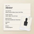Mind Games Mentor fragrance profile card