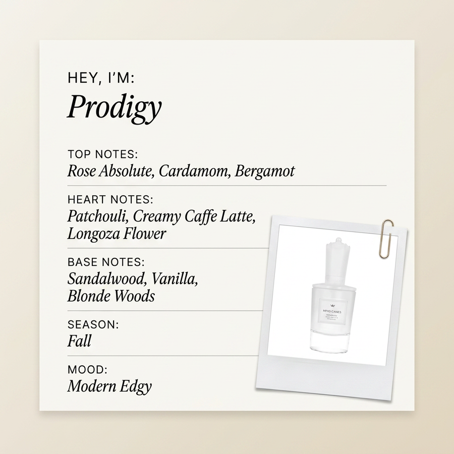 Mind Games Prodigy fragrance profile card