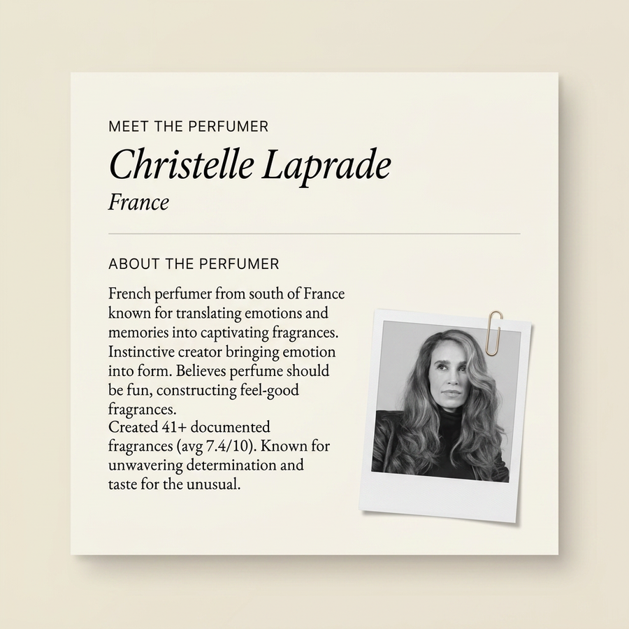 Christelle Laprade perfumer profile
