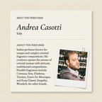 Andrea Casotti perfumer profile