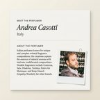 Andrea Casotti perfumer profile
