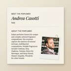 Andrea Casotti perfumer profile