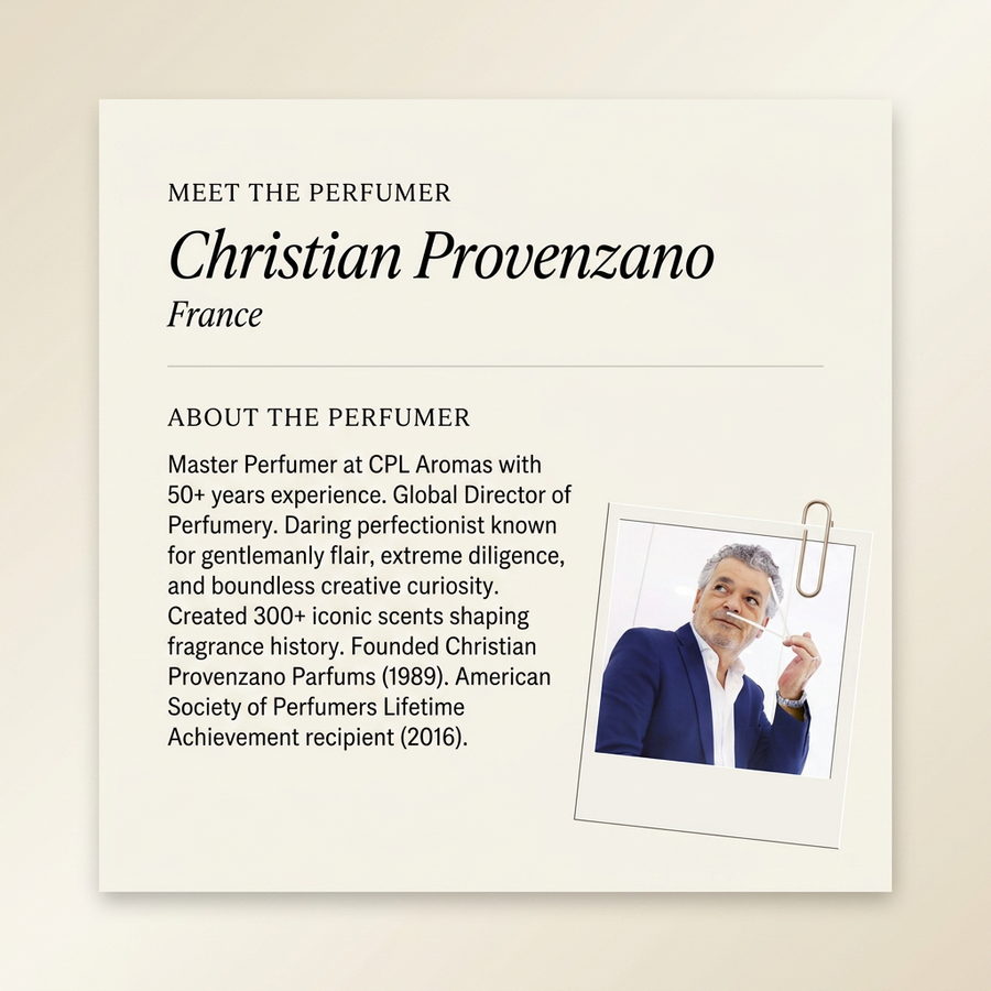 Christian Provenzano perfumer profile