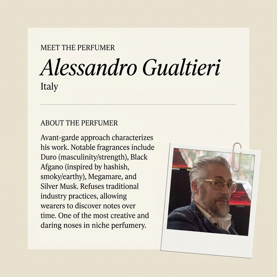 Alessandro Gualtieri perfumer profile