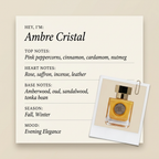 Nectar Olfactif Ambre Cristal fragrance profile card
