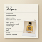 Nectar Olfactif Melipona fragrance profile card