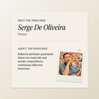 Serge De Oliveira perfumer profile