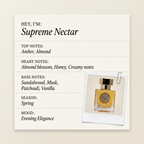 Nectar Olfactif Supreme Nectar fragrance profile card