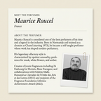 Maurice Roucel perfumer profile