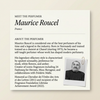Maurice Roucel perfumer profile
