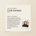 Cécile Zarokian perfumer profile