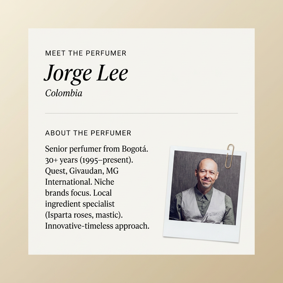 Jorge Lee perfumer profile